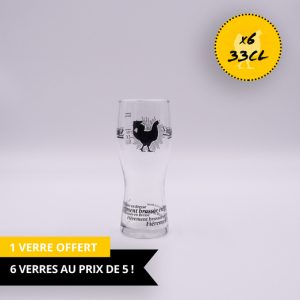 LA BRESSANE- 6-VERRES-33CL