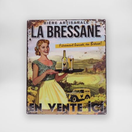 LA BRESSANE - PLAQUE METAL