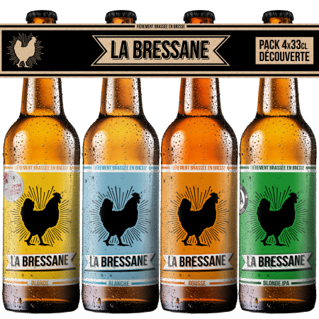 LA BRESSANE - PACK DECOUVERTE 33CL