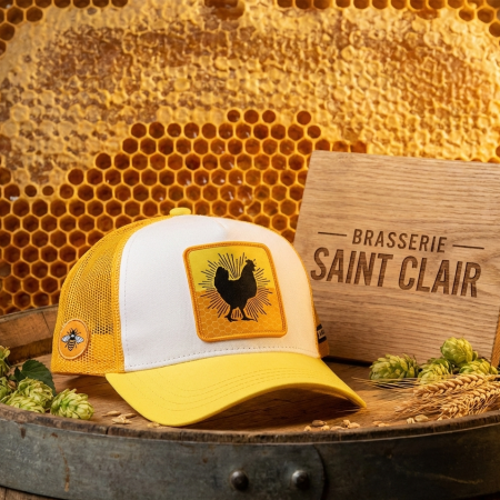 LA  BRESSANE - CASQUETTE BLONDE MIEL